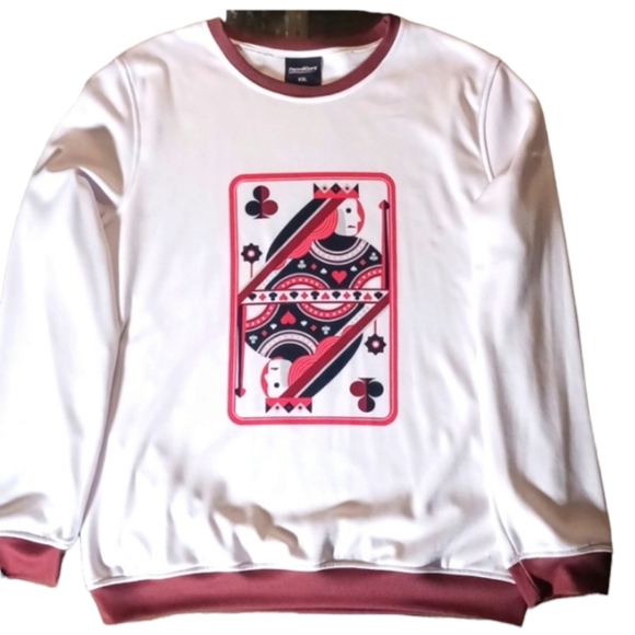 FRESHHOODS QueenStyle 1 SweatShirt, XXL, Offwhite. - Picture 3 of 6